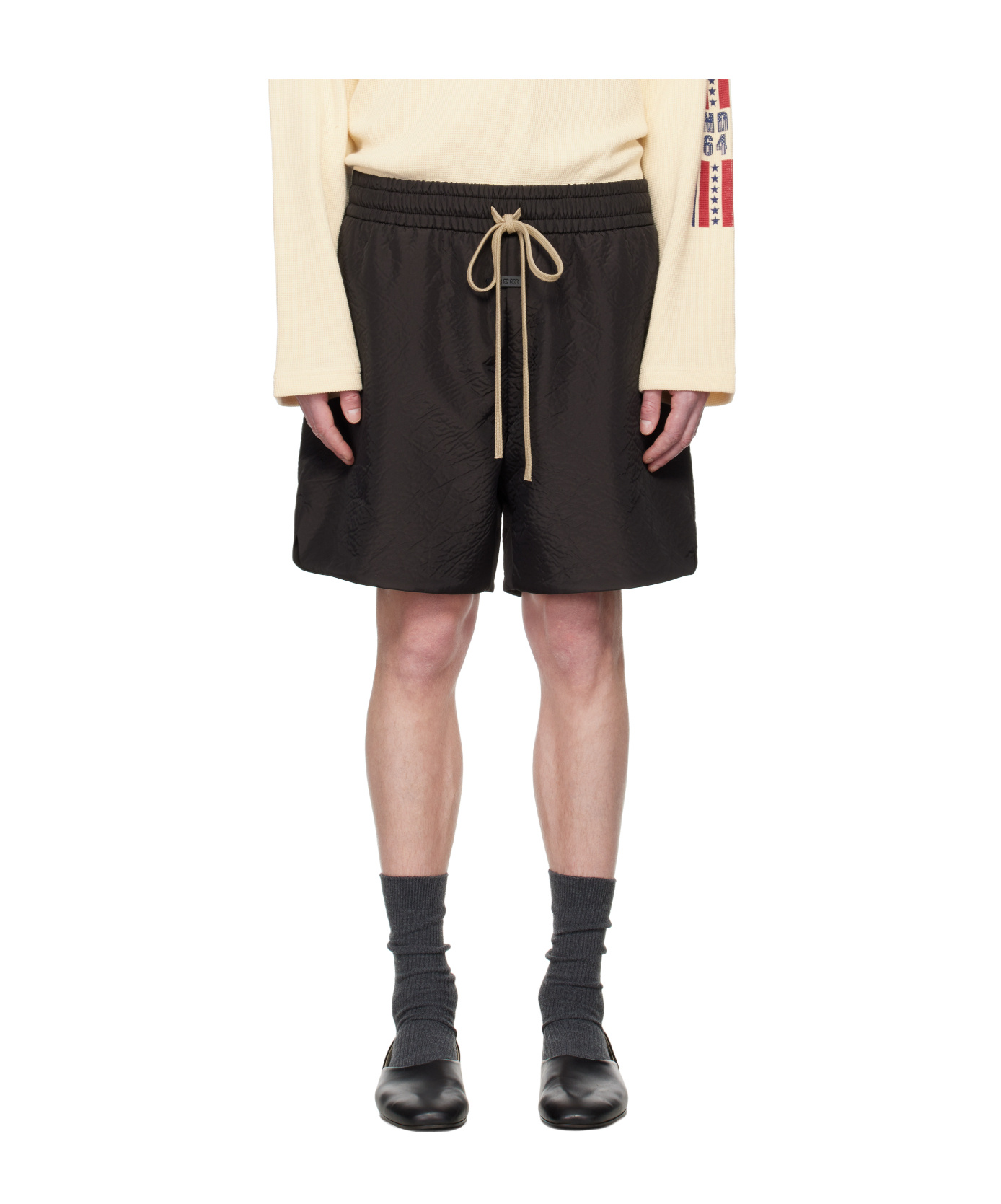 Fear Of God Drawstring Shorts In Black