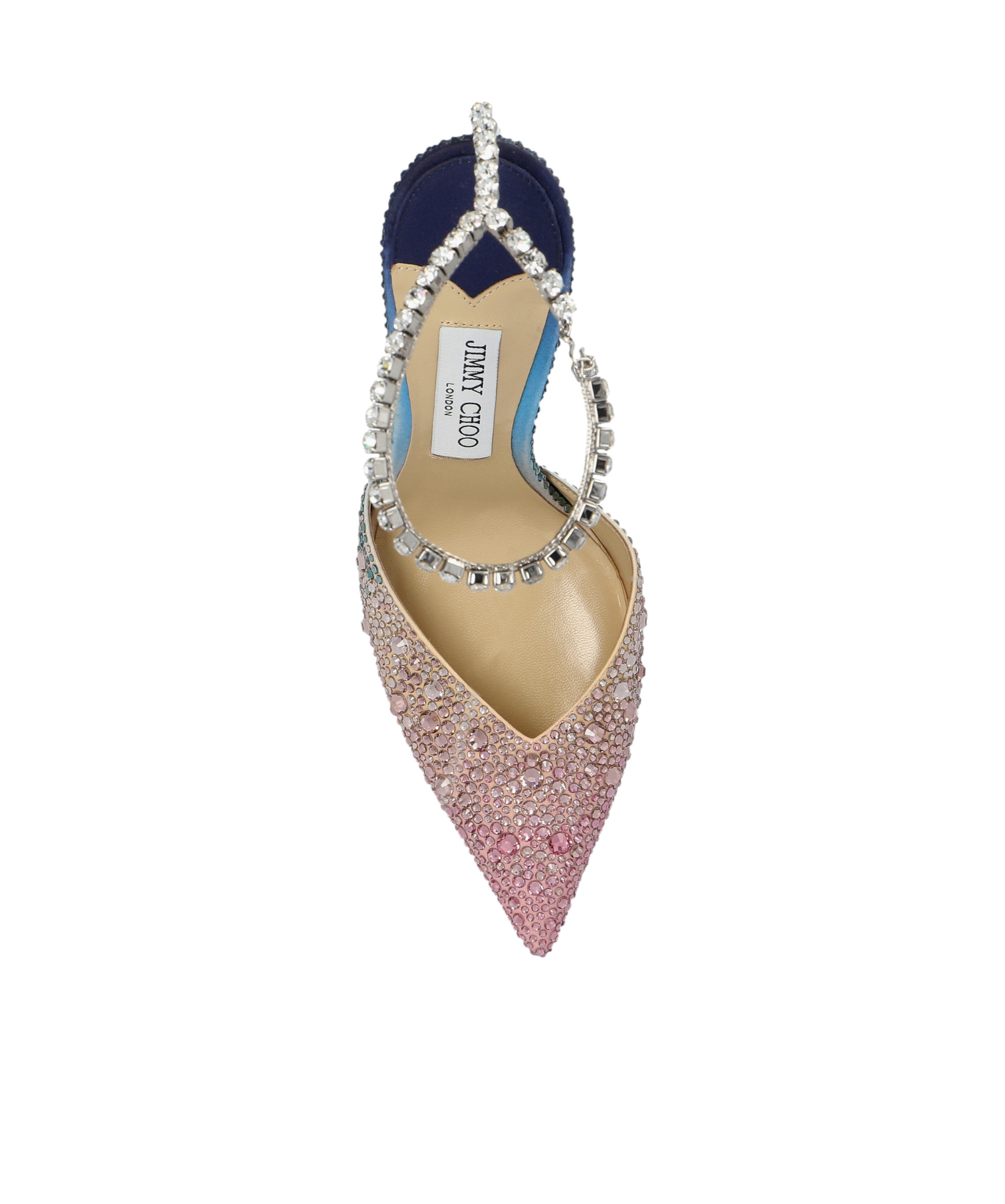 Jimmy Choo Embellished Pointed Toe Stiletto Heel Pumps In Multicolor