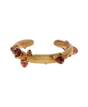 Dries Van Noten Embellished Bracelet In Yellow
