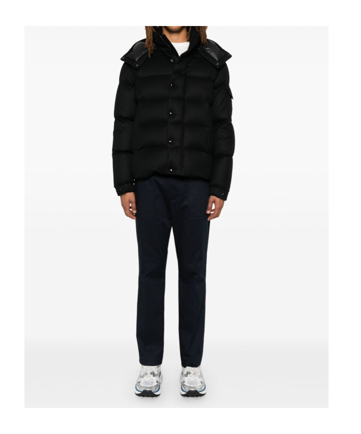 Moncler Vezere Down Jacket In Black