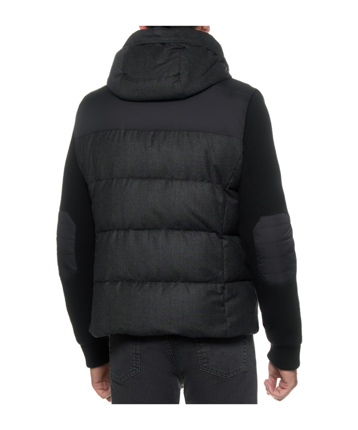 Moorer Long-sleeved Cotton Clothes In Black