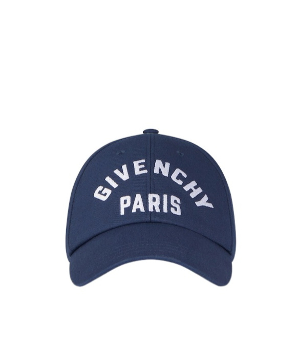 Givenchy Embroidered Cap With Curved Brim And Metal Buckle