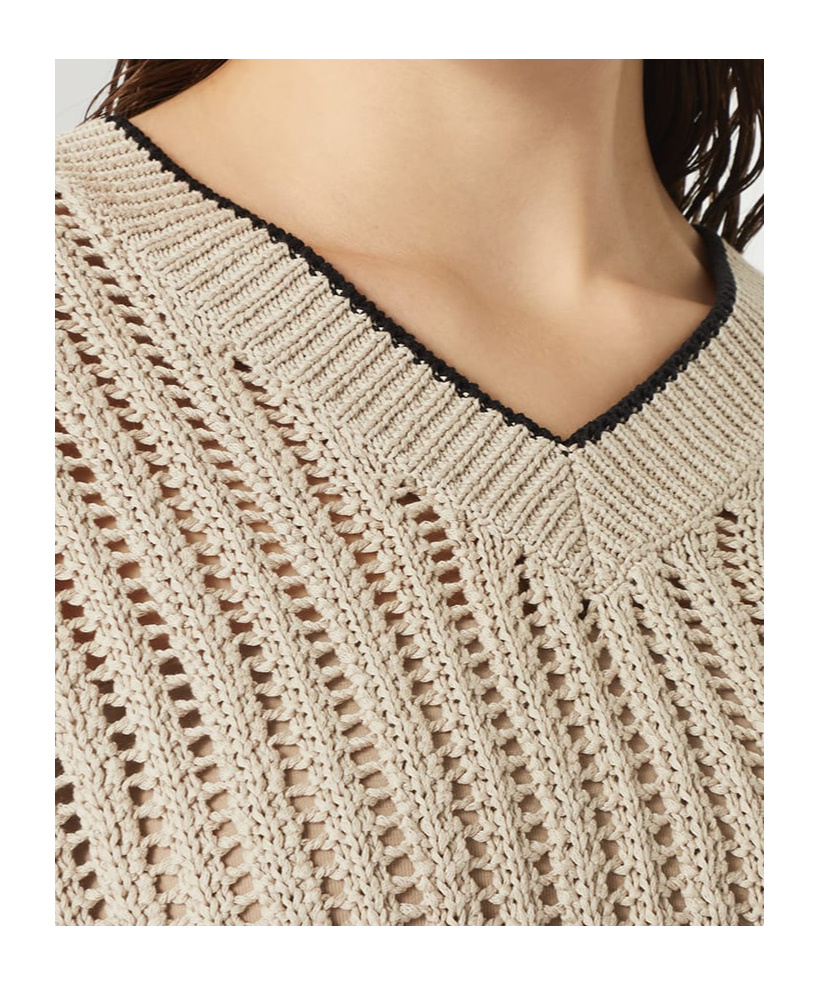 Shop Brunello Cucinelli Monili-detail Vest In Nude