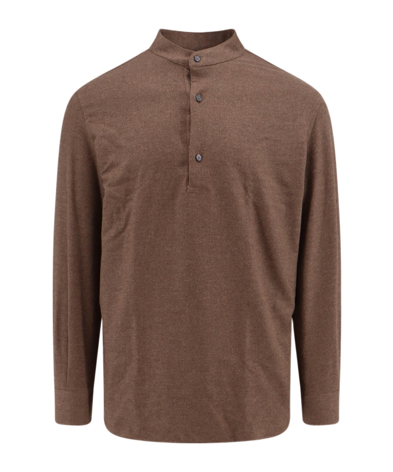Loro Piana Elia Polo Shirt In Brown