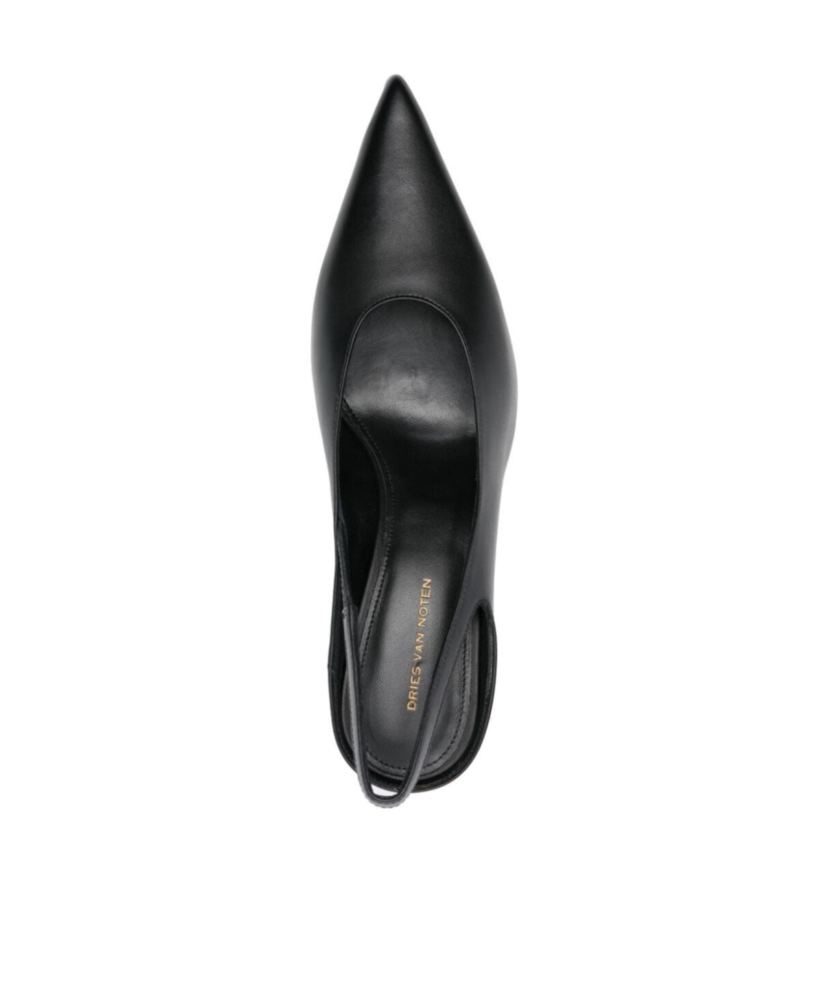 Dries Van Noten Pointed High-heeled Sandals In Black