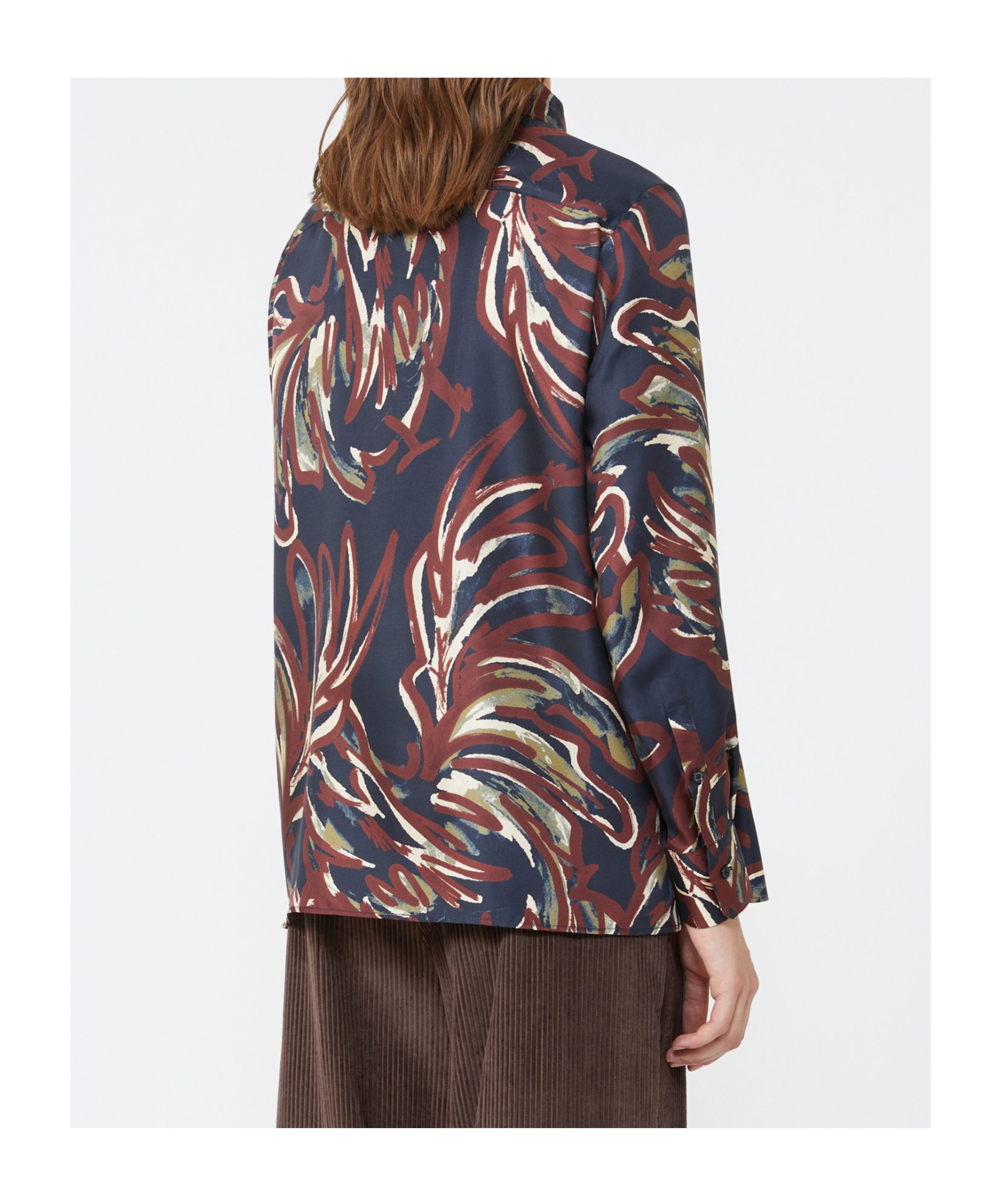 Weekend Max Mara Long-sleeved Shirt In Multi