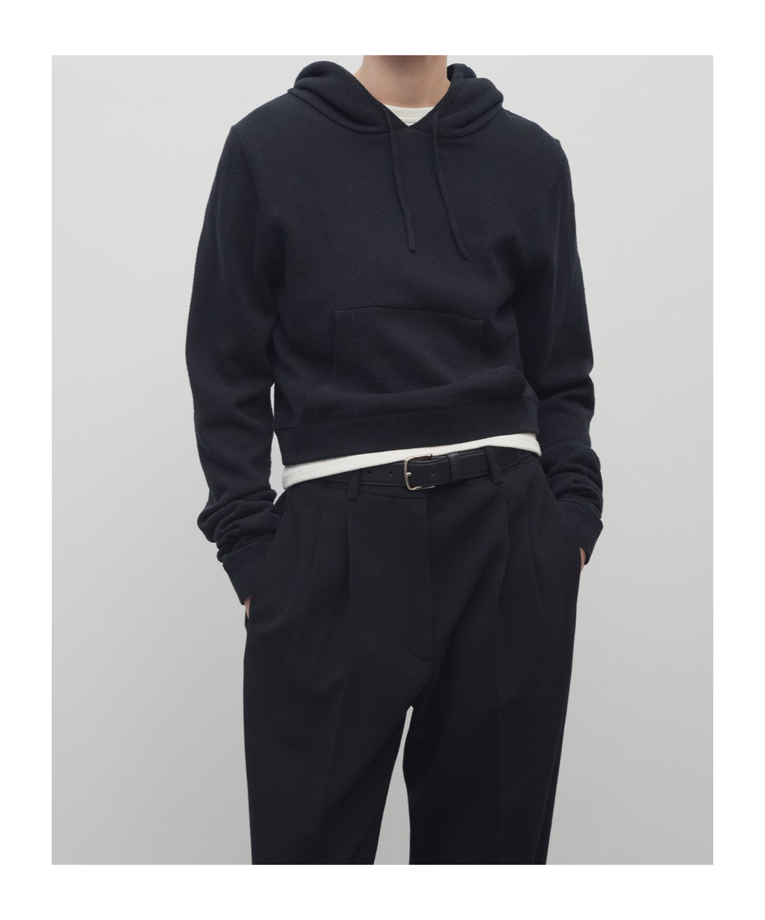 The Row Sharka Cotton Long Koni Hooded Sweatshirt And Pants