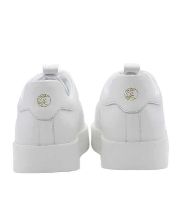 Giuliano Galiano Round Head Low-cut Casual Shoes In White