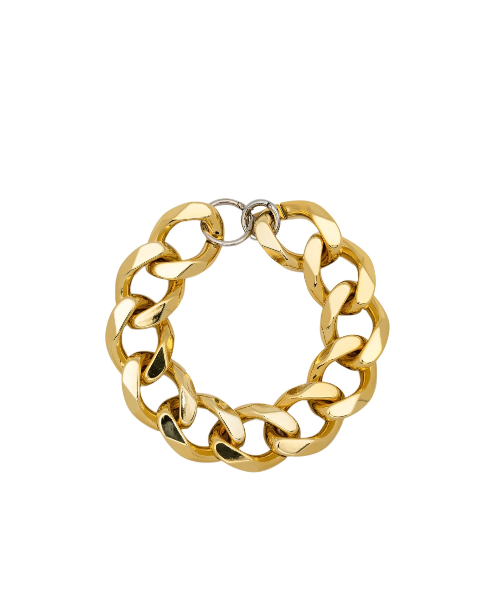 Gianluca Capannolo Oversize-chain Necklace In Yellow