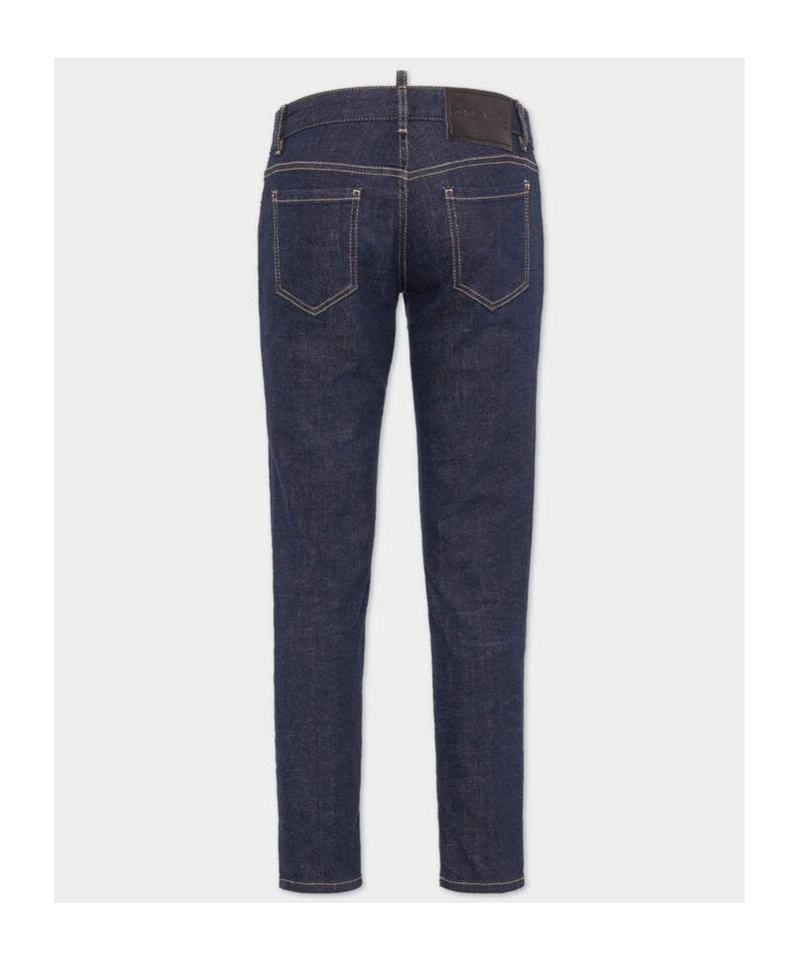 Dsquared2 Jennifer Cropped Jeans In Black