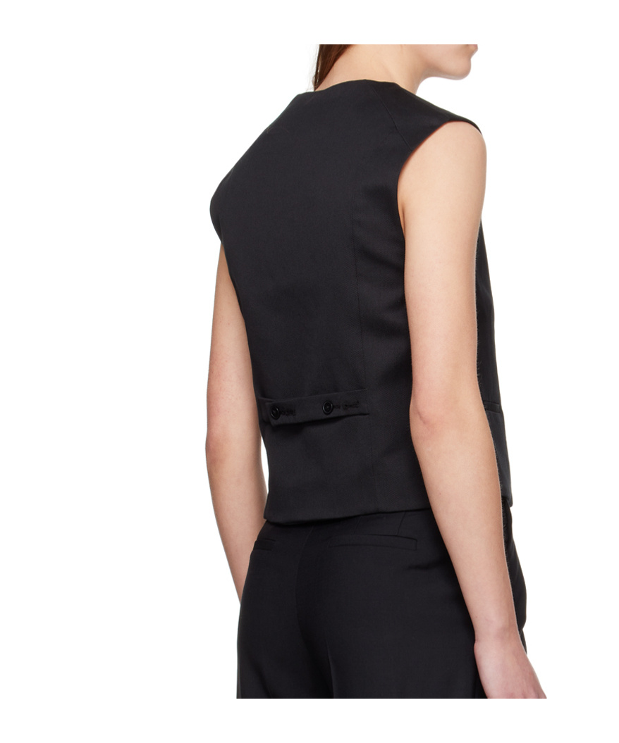 Loulou De Saison Teora Vest In Black