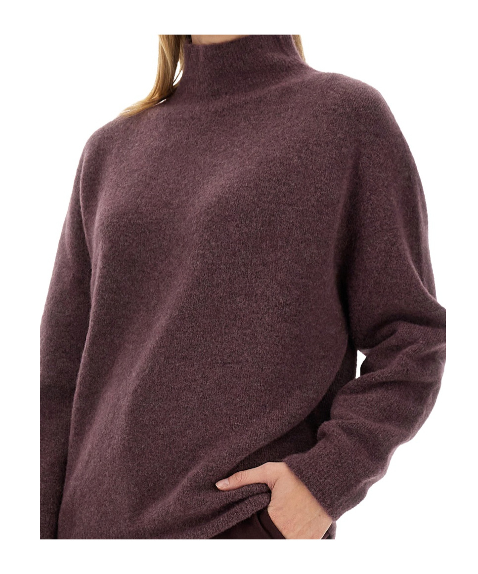 Alysi Turtleneck Shirt In Red