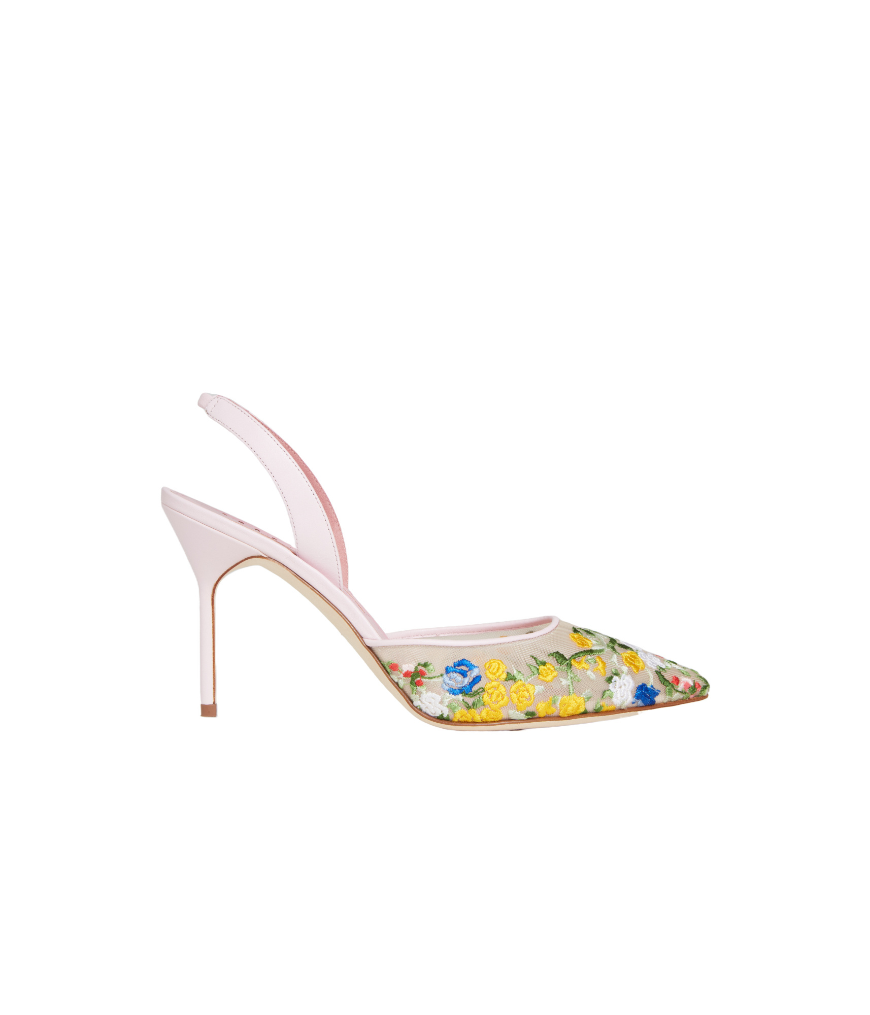 Shop Manolo Blahnik Slingback High Heel Sandals
