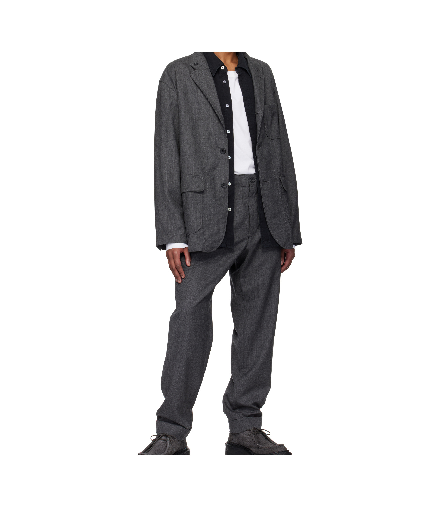 Engineered Garments Andover Casual Pants In Grey
