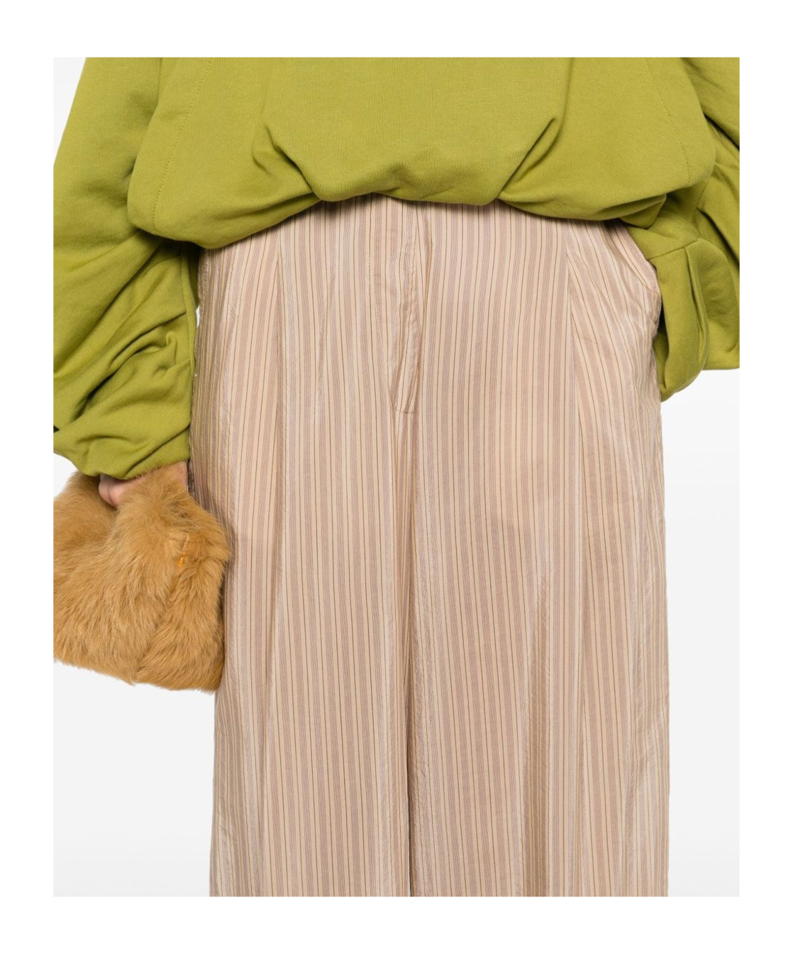 DRIES VAN NOTEN ELASTIC WAIST CASUAL PANTS