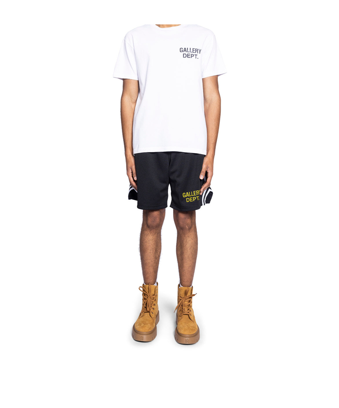 Gallery Dept. Elastic Waist Shorts In Black