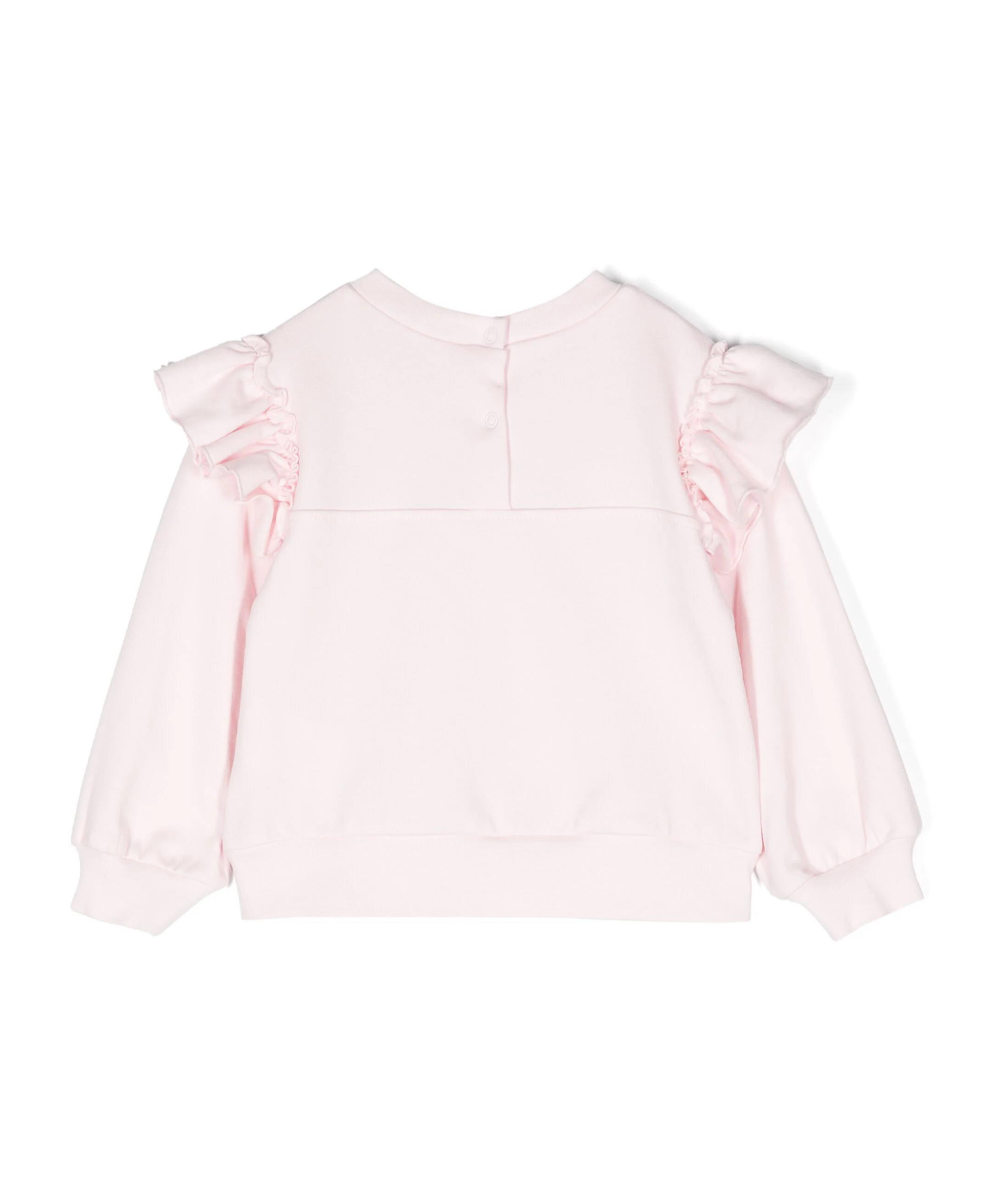 Monnalisa Romantic Circus Dumbo-print Sweatshirt In Pink