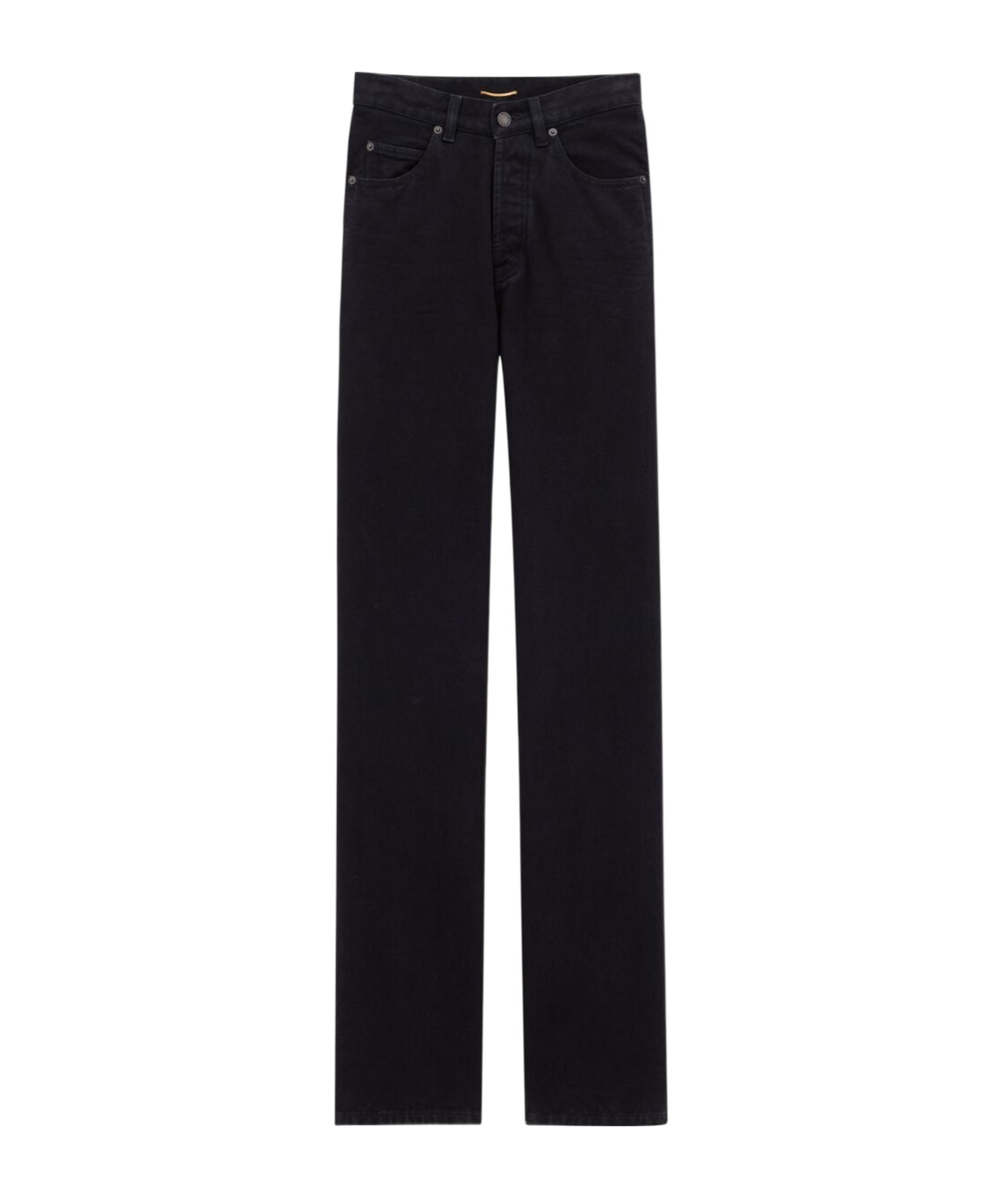 Saint Laurent Belt-loop Jeans In Black