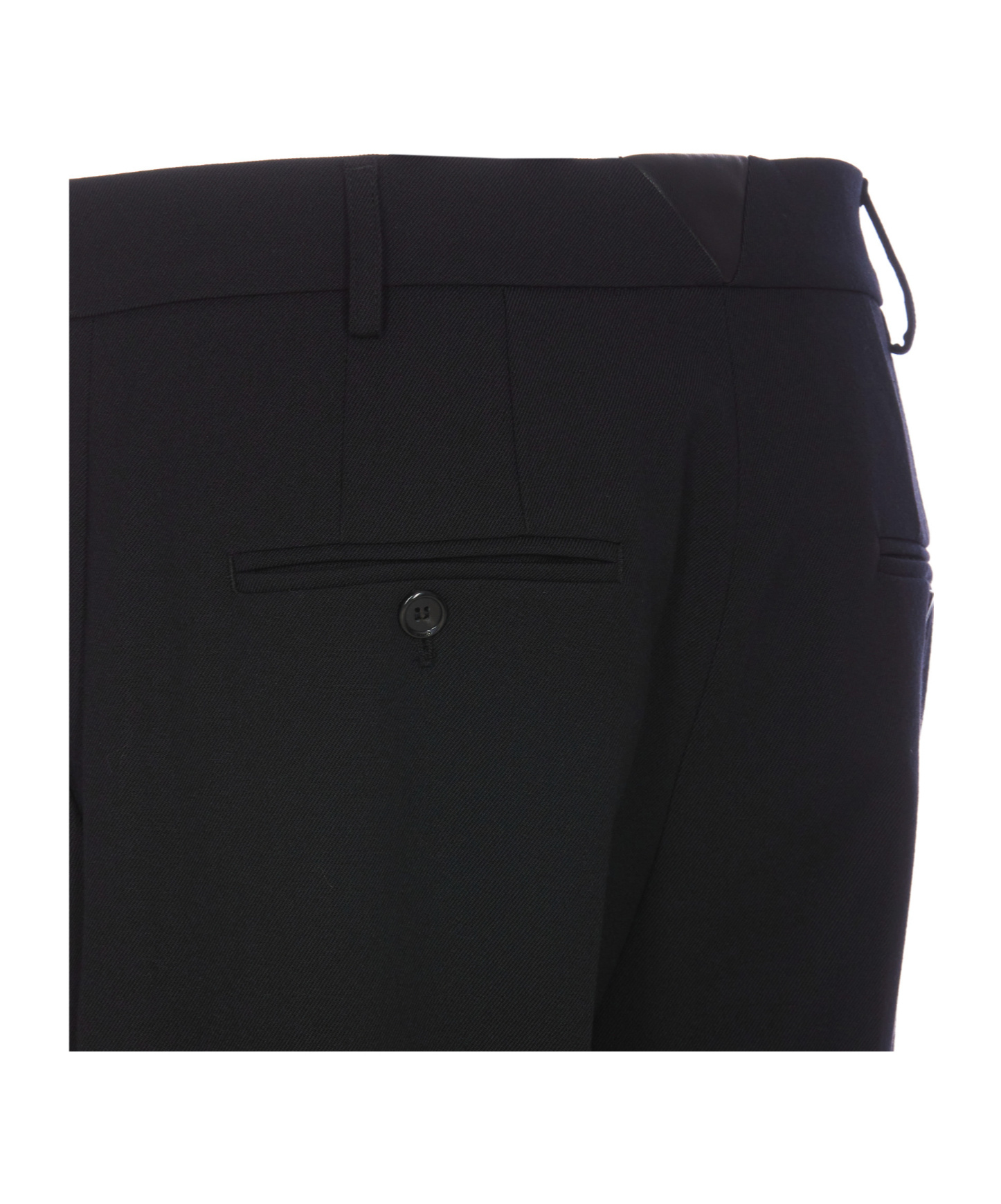 Pinko Paraguay Twill Weaved Trousers In Black