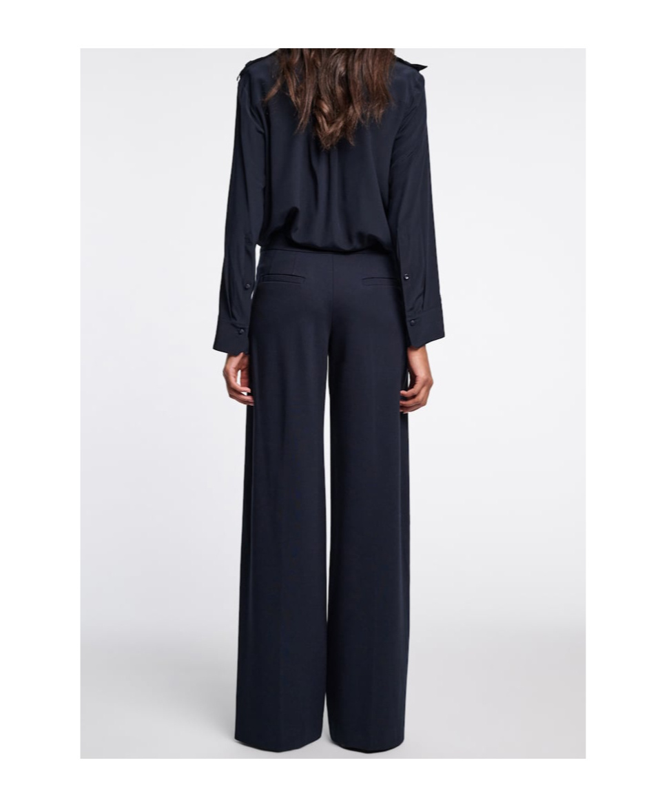 Shop Dorothee Schumacher Emotional Essence Trousers In Black