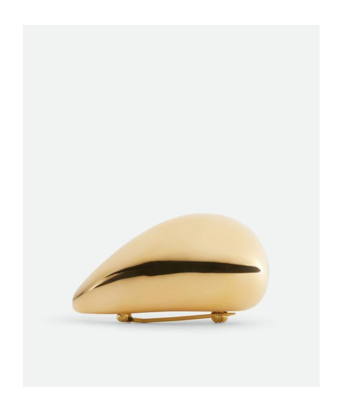 BOTTEGA VENETA LARGE DROP BROOCH