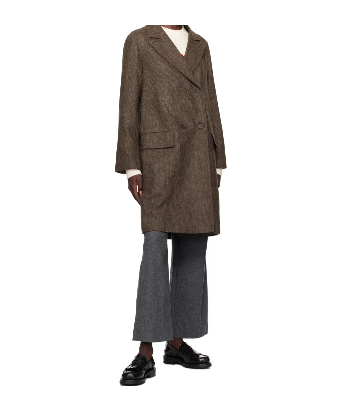 Apc Ginny Coat In Brown