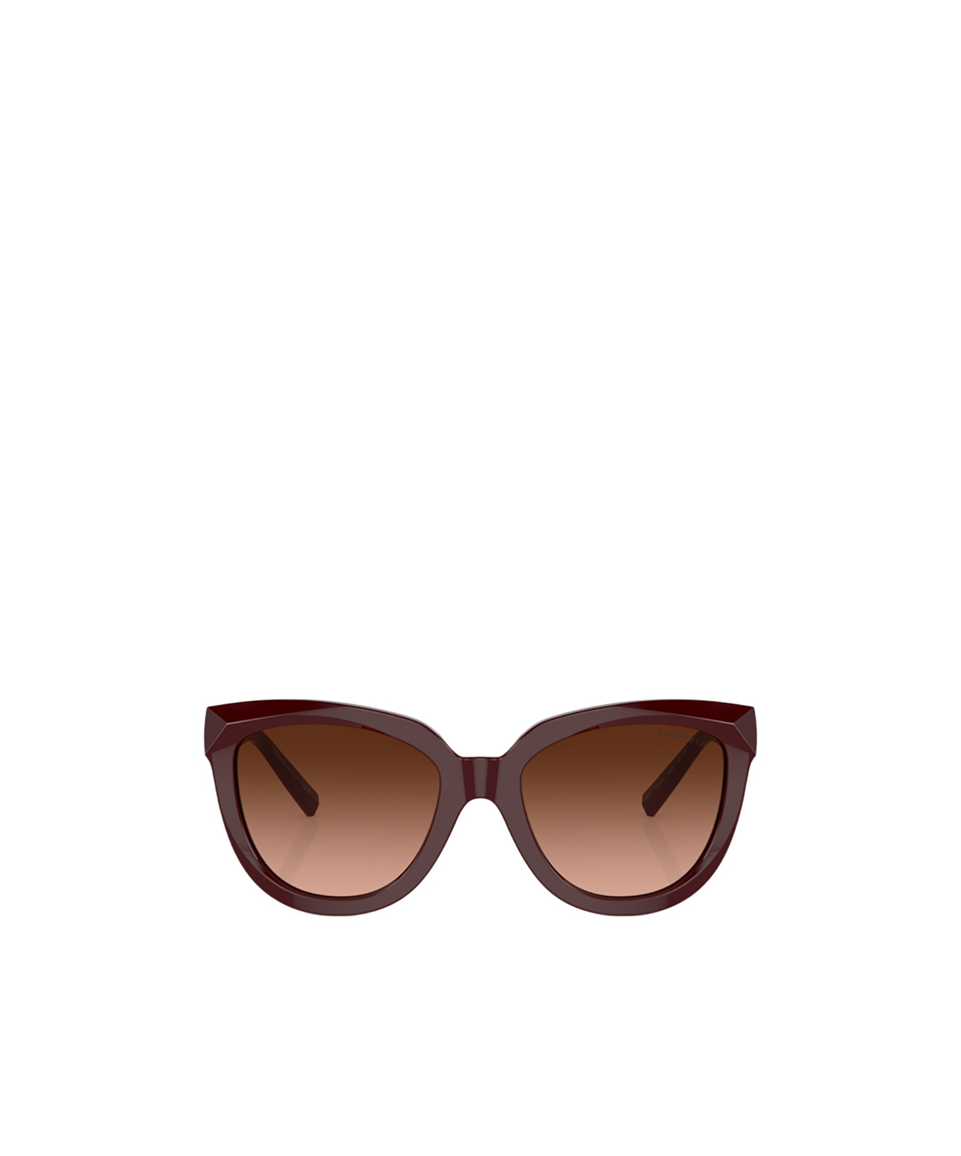 Tiffany & Co Geometric Frame Sunglasses In Brown