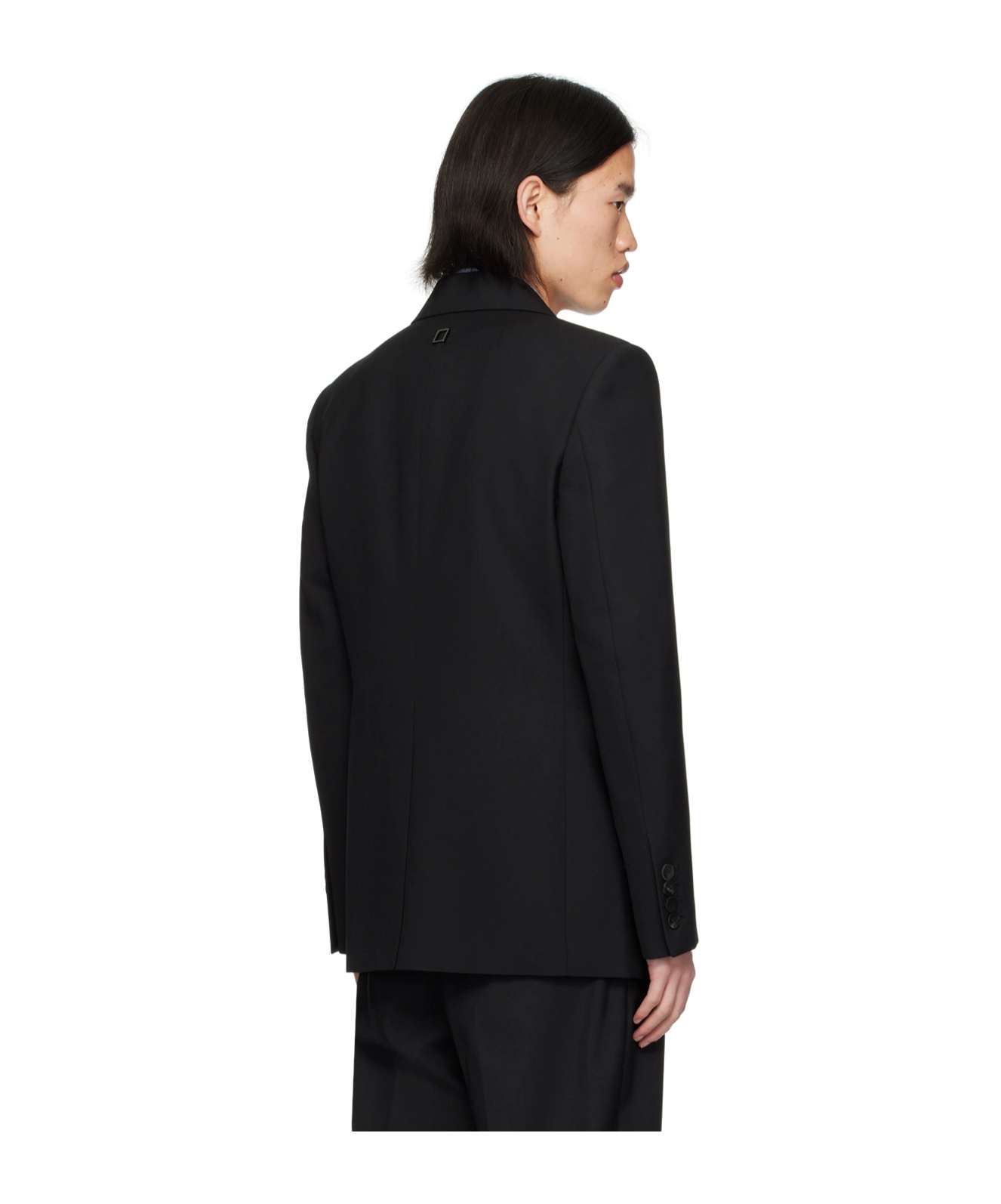 Wooyoungmi Slim Single-breasted Suit Jacket In Black