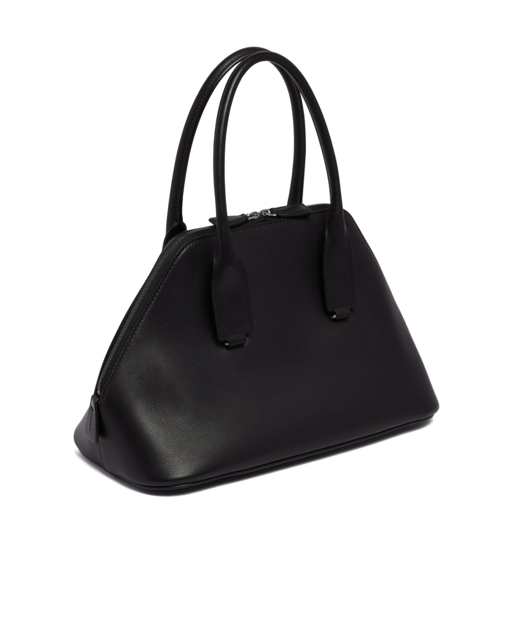 The Row Medium Devon Shoulder Bag In Black