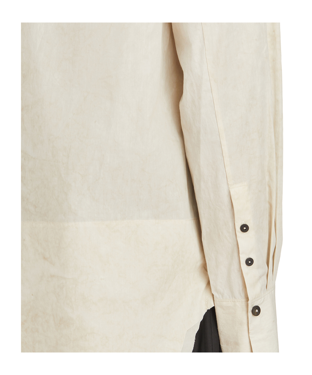 Ziggy Chen Long-sleeved Shirt In White