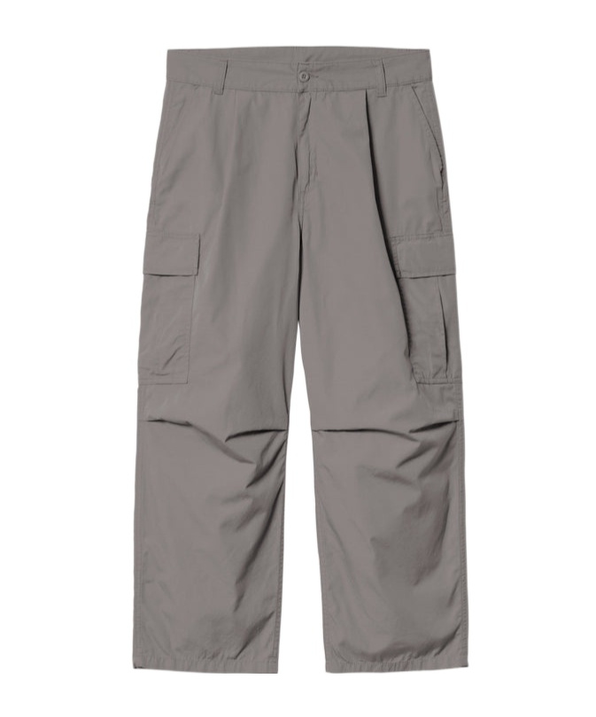 Carhartt Cargo Straight-leg Trousers In Gray