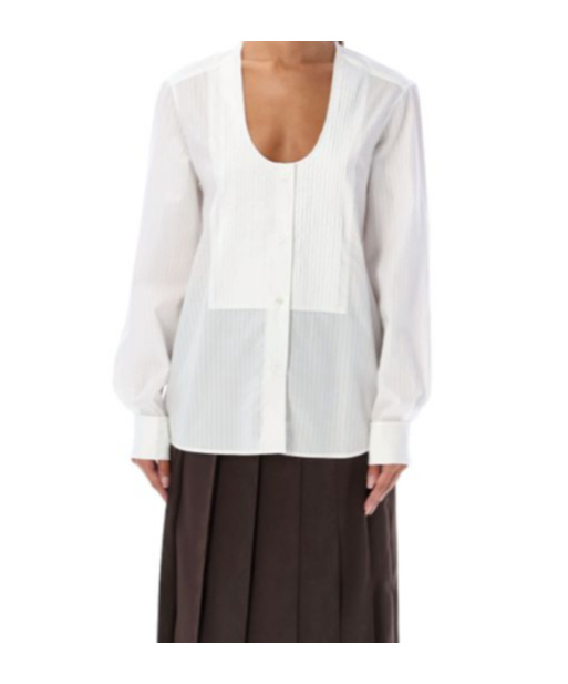 JW ANDERSON PINTUCK BIB SHIRT