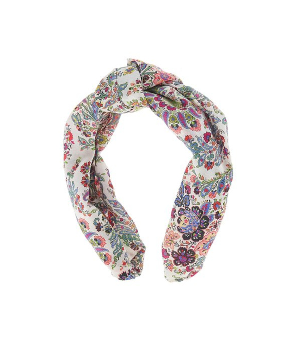 Etro Pattern Hair Band In Multicolor