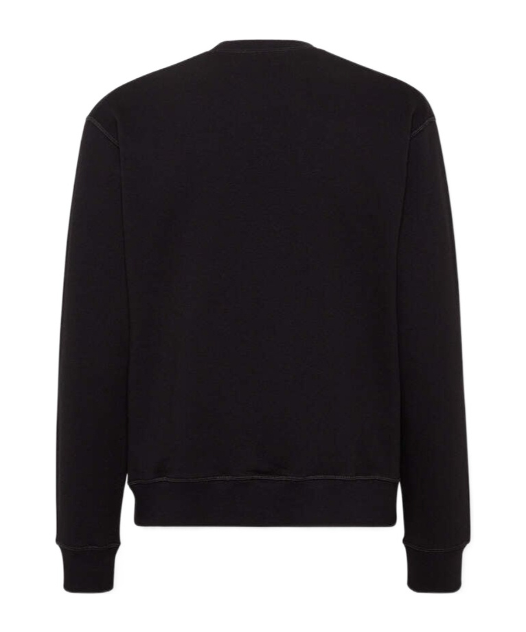 Shop Dsquared2 Logo-print Sweatshirt In Black