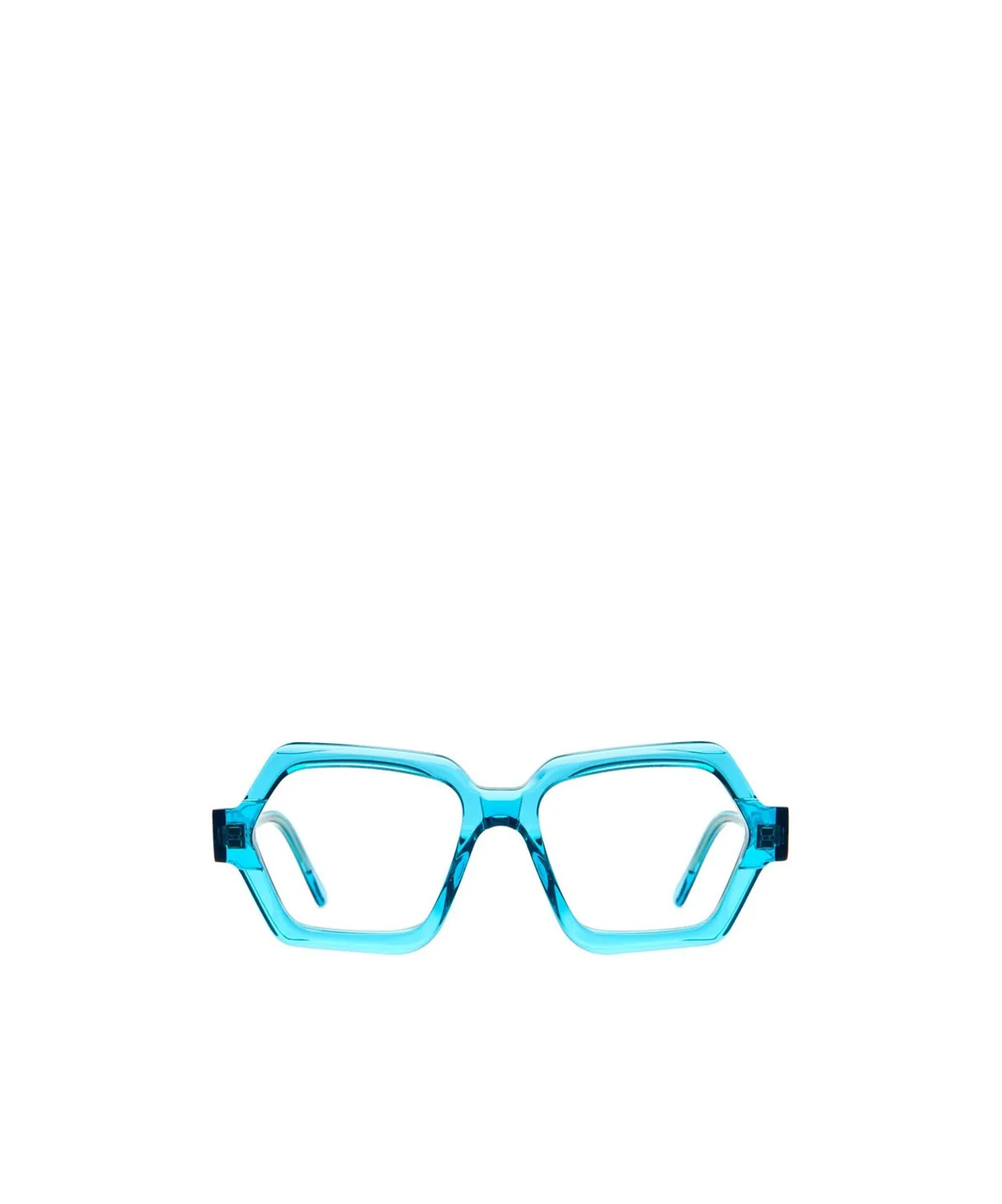 Kuboraum Geometric Flat Mirror In Blue
