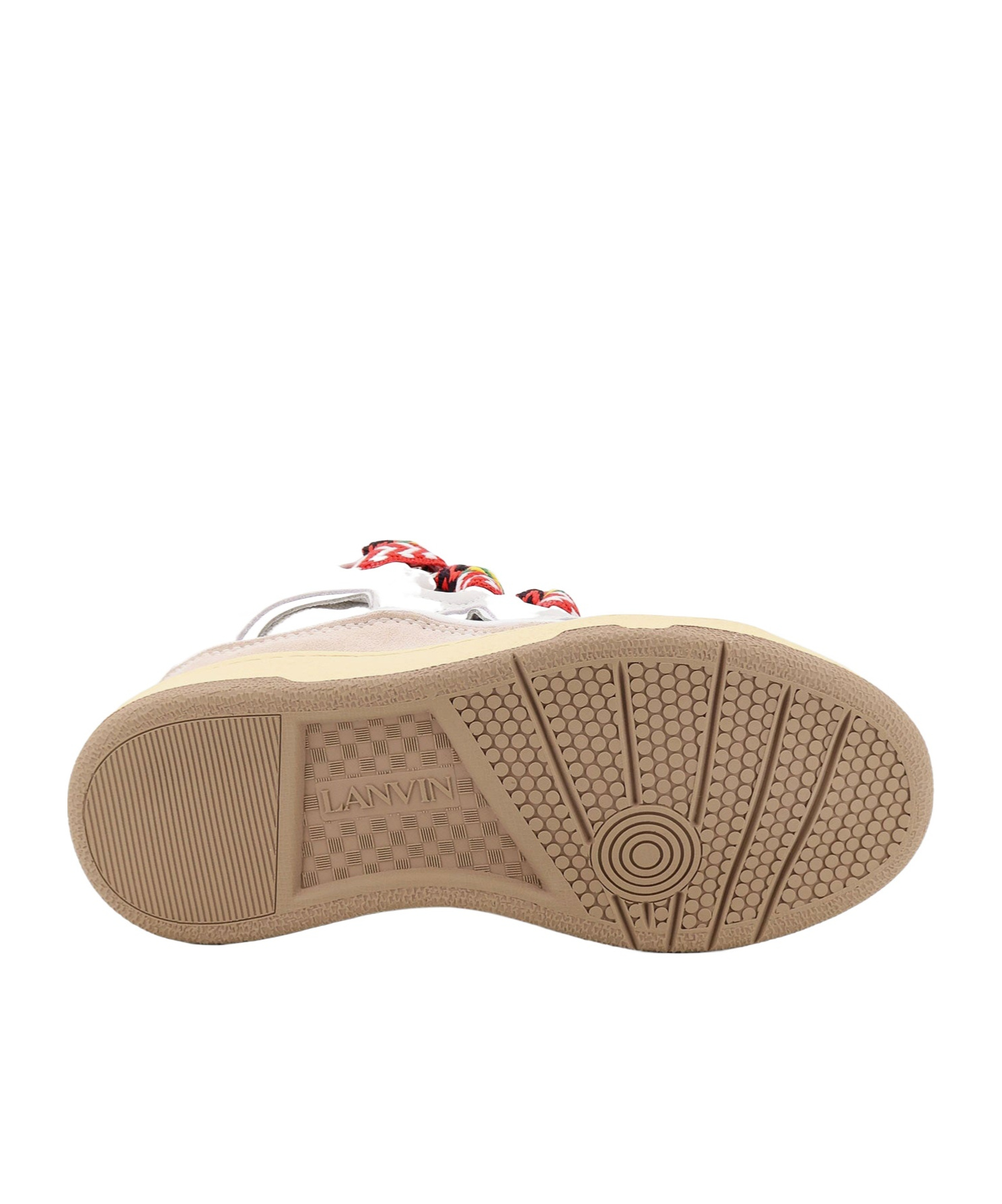 Lanvin Round Head Low-cut Casual Shoes In Multicolor