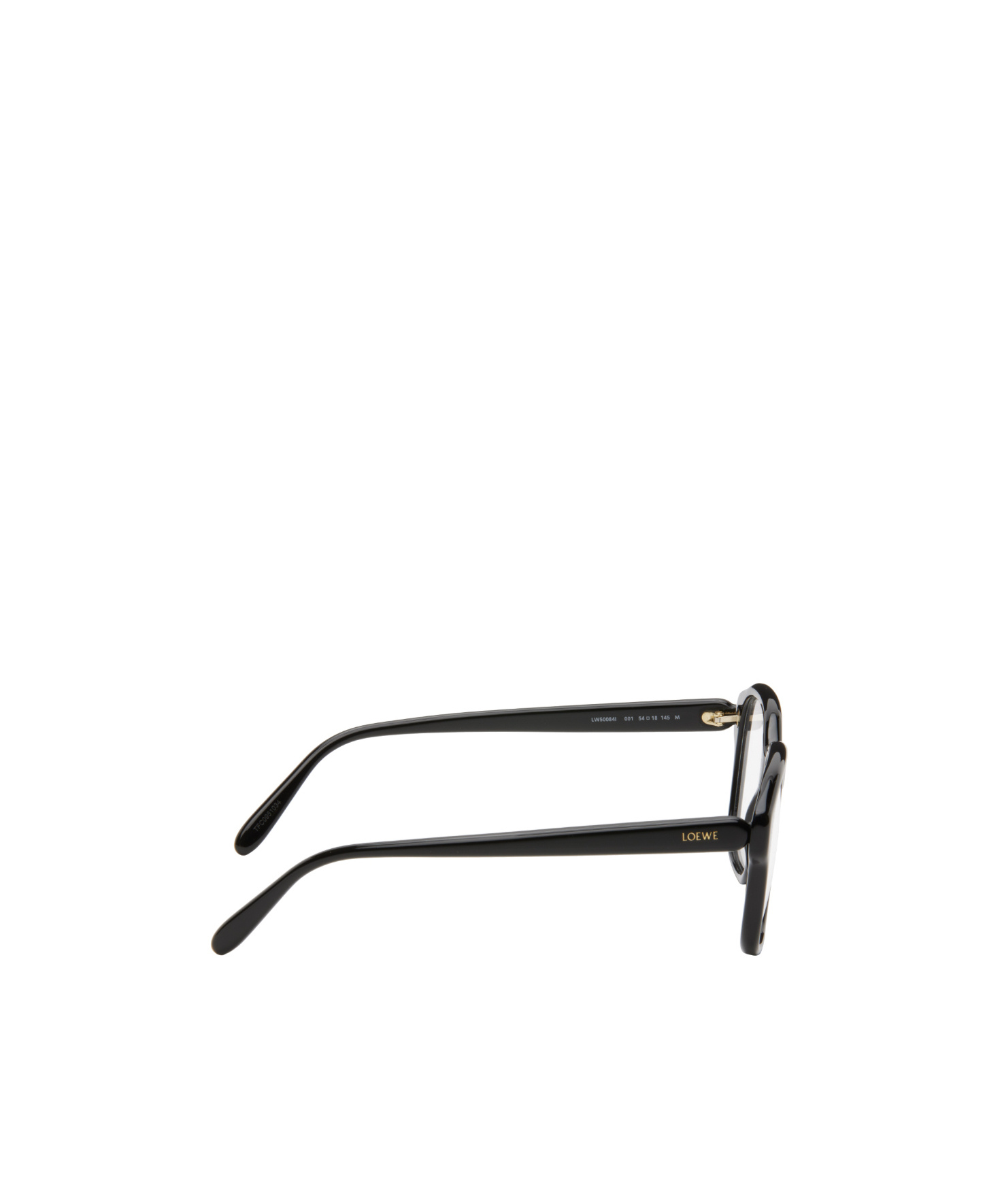 Loewe Logo Square Flat Mirror In Black