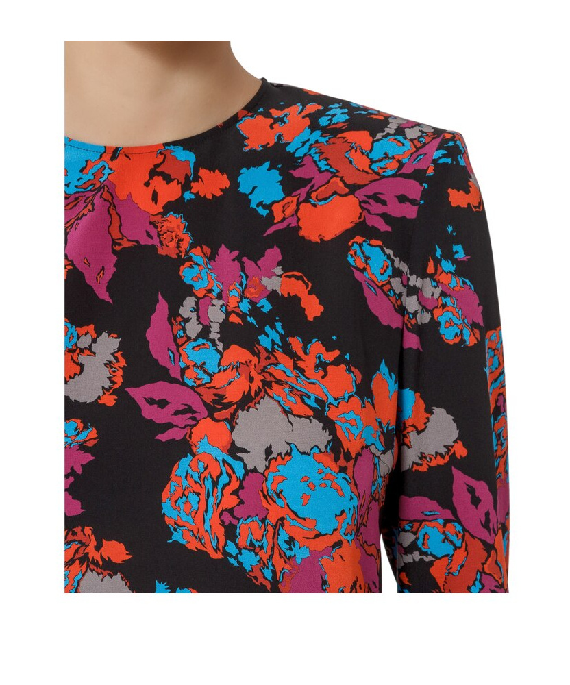 Givenchy Fire Printed T-shirt In Black