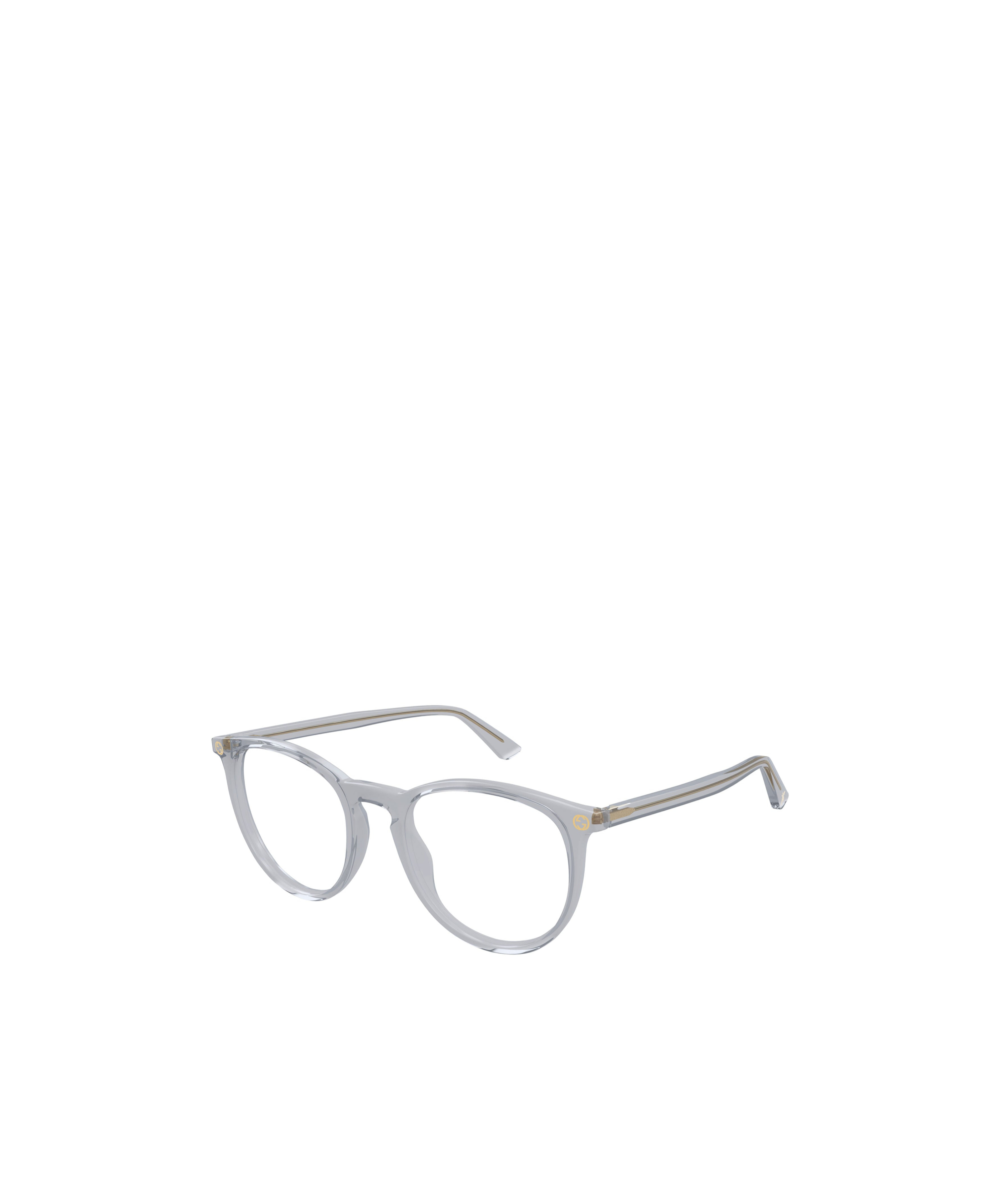 Gucci Geometrically Framed Flat Mirror In Gray