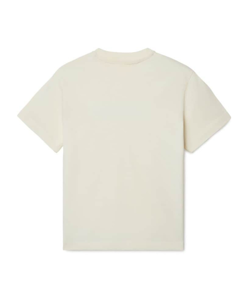 Shop Off-white Big Bookish Cotton T-shirt In White