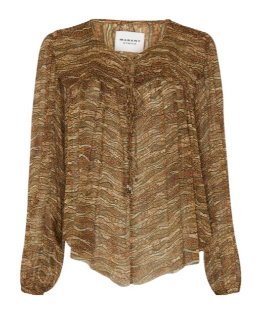 ISABEL MARANT ÉTOILE ADVIKA LONG-SLEEVED TOP