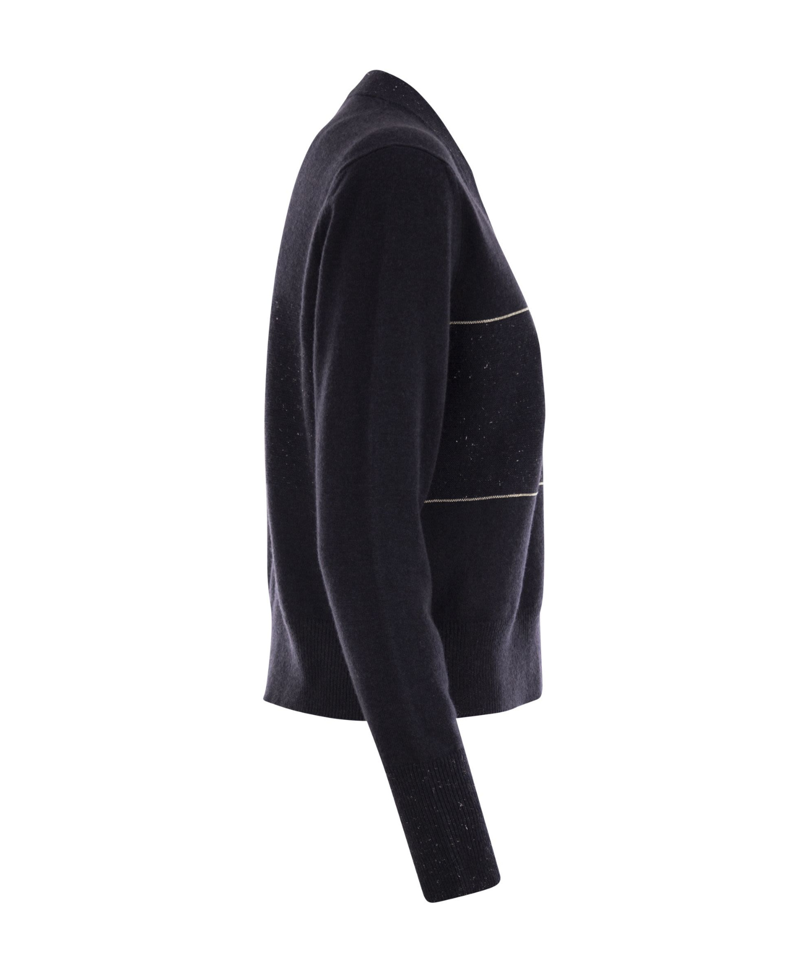PESERICO LONG-SLEEVED KNITTED CARDIGAN 