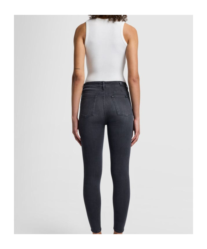 7 For All Mankind Aubrey Jeans In Black