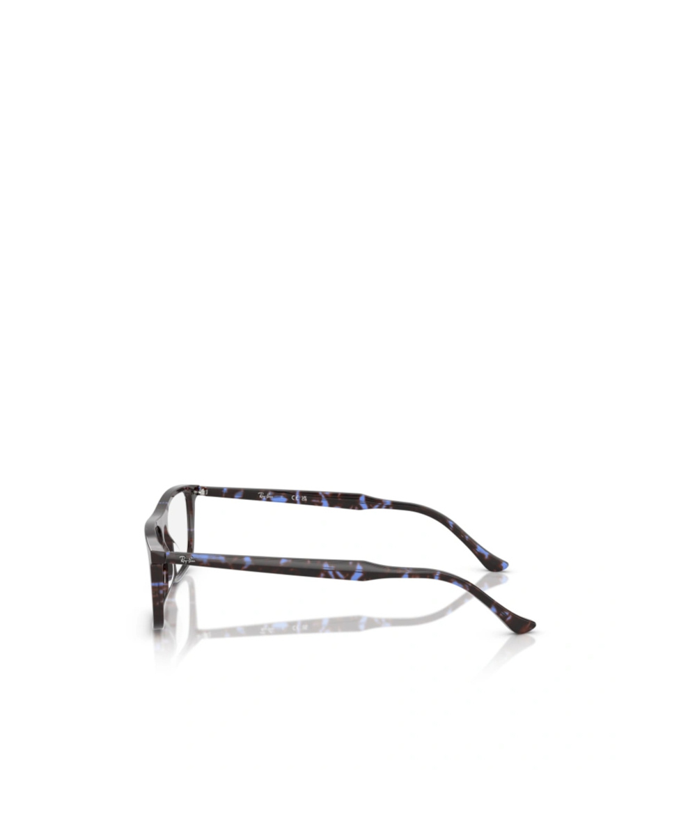 Ray Ban Geometric Frame Plain Mirror In Black