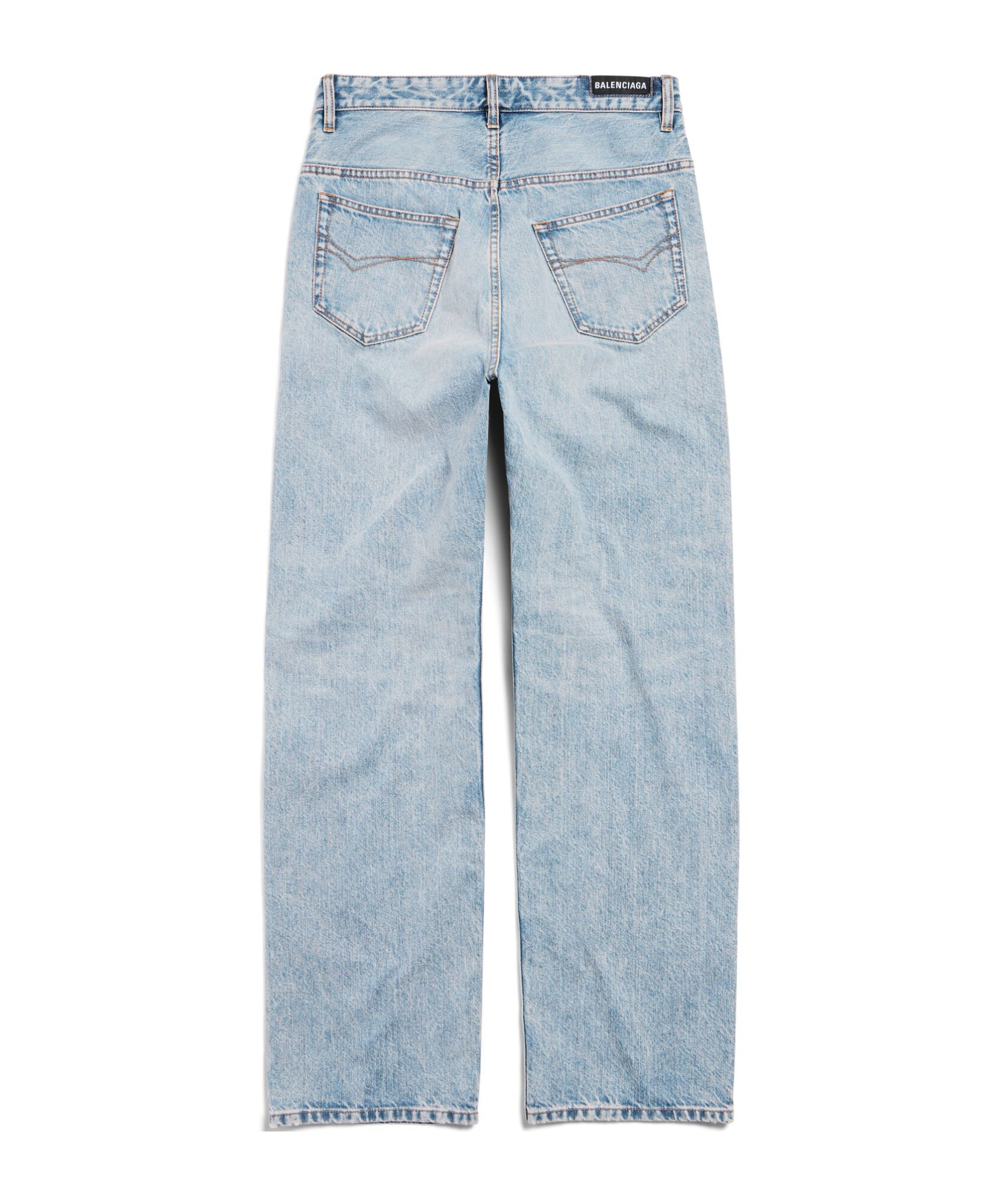 Balenciaga Garde-robe Jeans In Gray