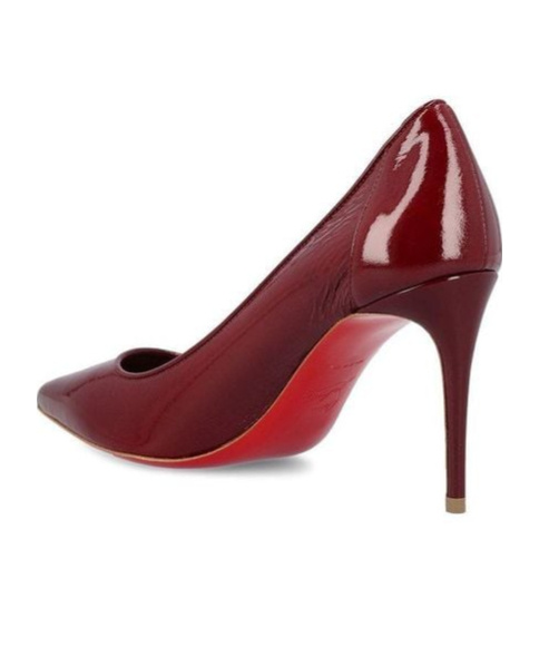 Shop Christian Louboutin 85mm Sporty Kate Pumps In Red