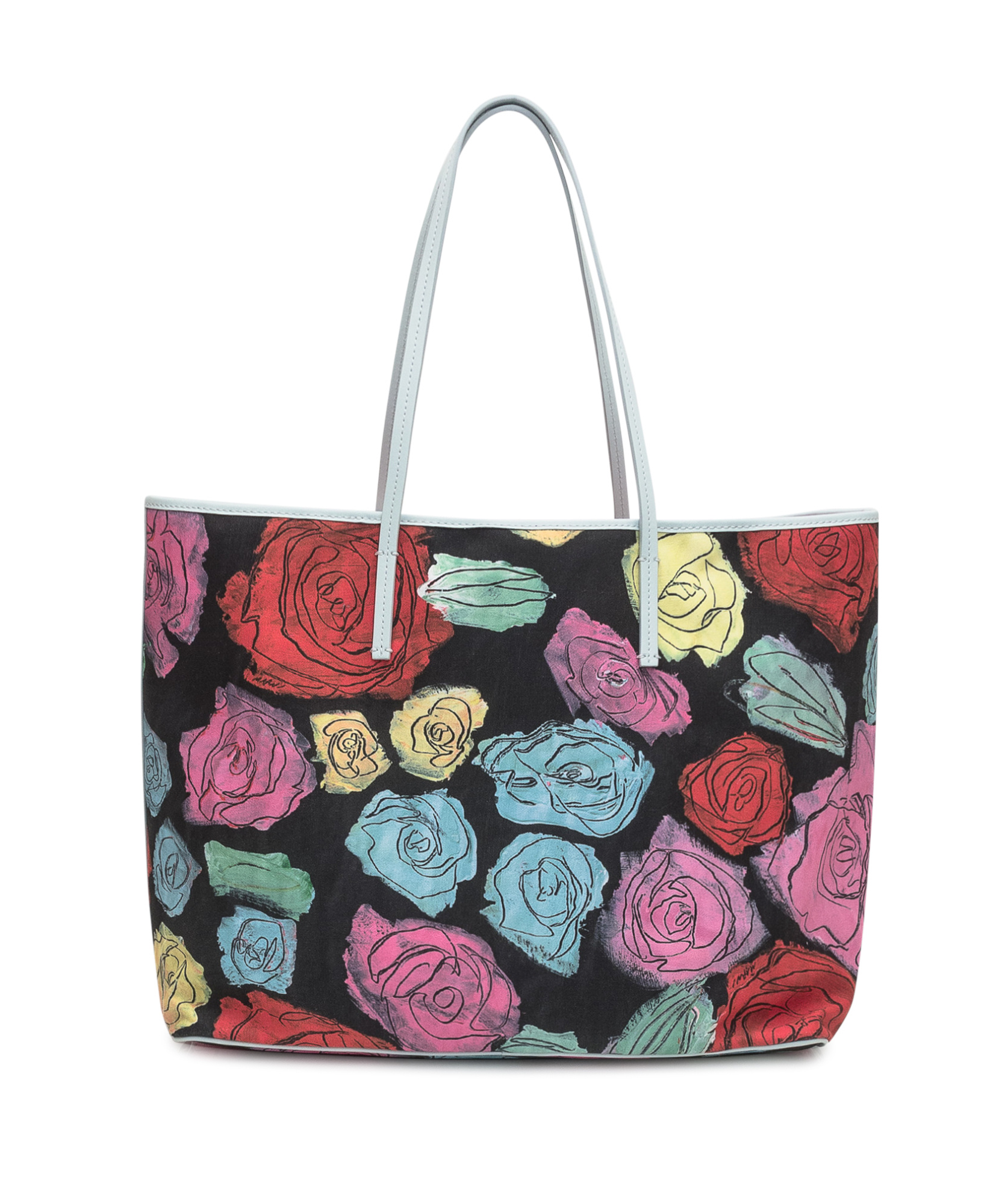 Marni Double Handle Shoulder Bag In Multicolor