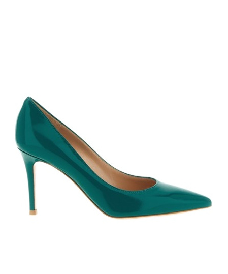 Gianvito Rossi Pointed High Heels In Green