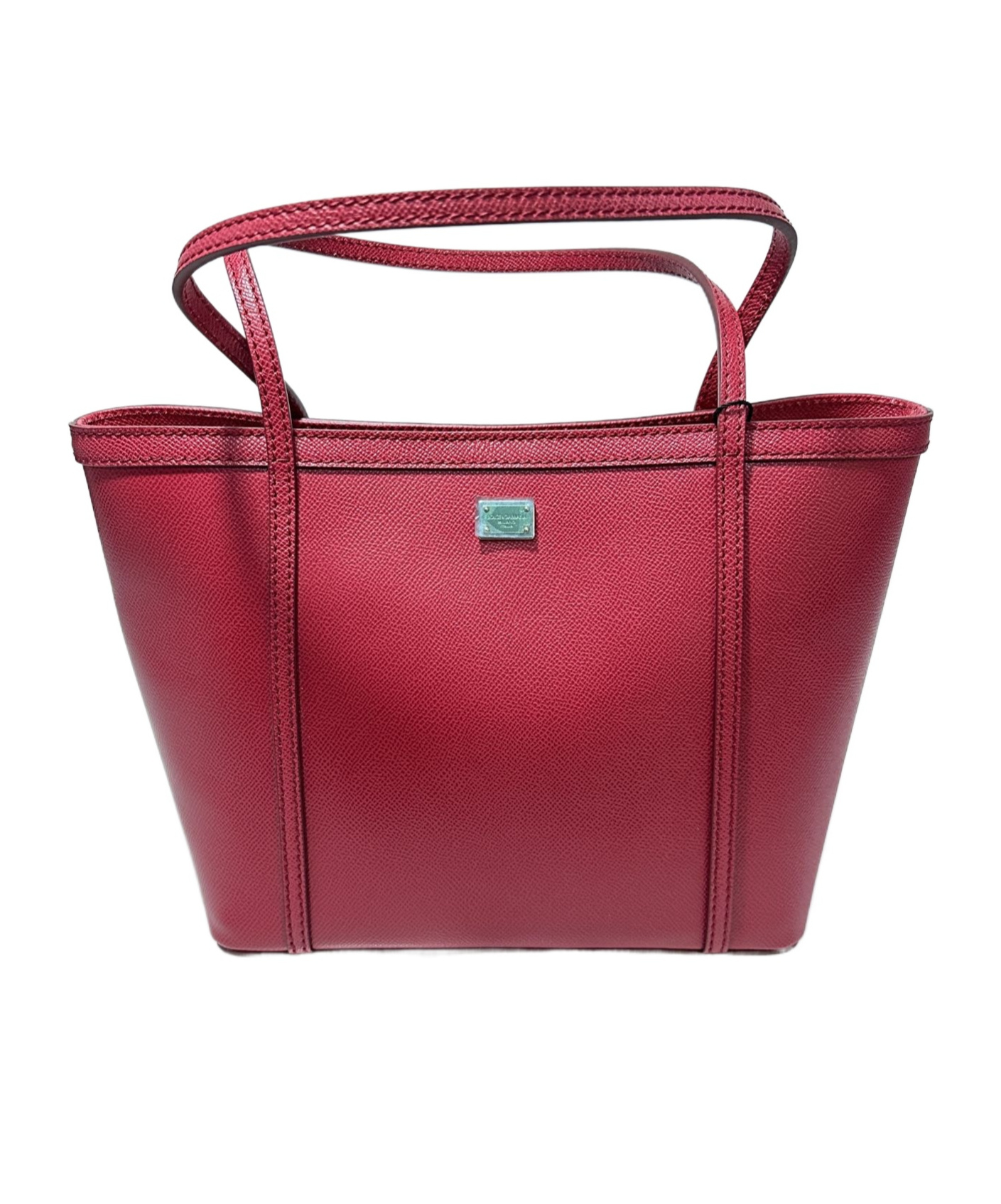 Dolce & Gabbana Logo Handbag In Red