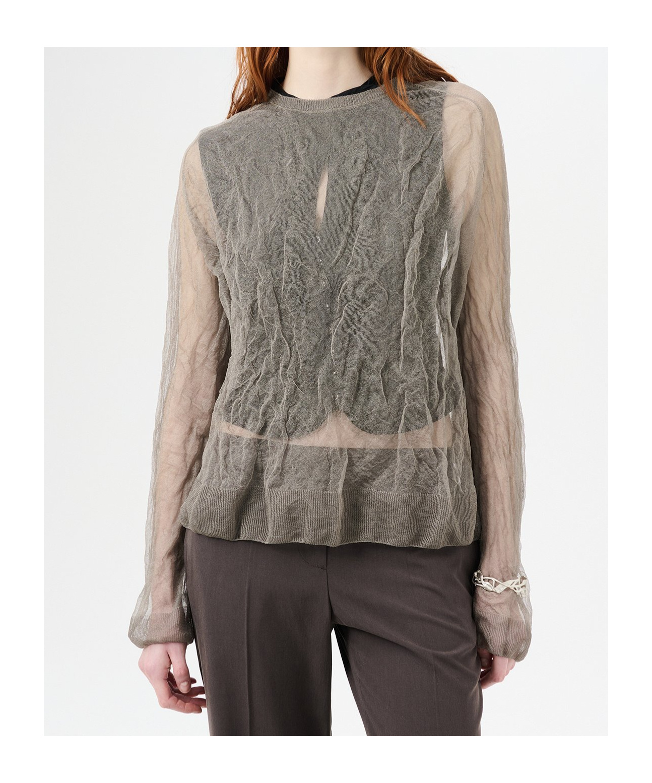 Our Legacy True Roundneck In Nude
